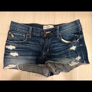 Abercrombie kids denim shorts size 16